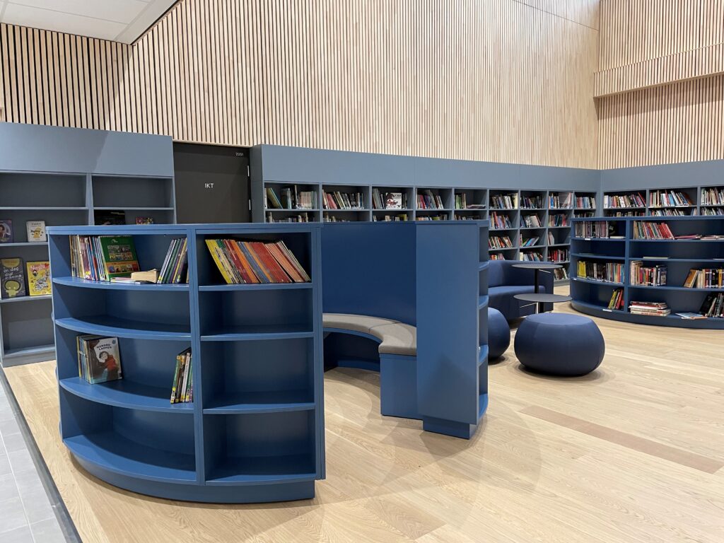 Bibliotek - faginnredning